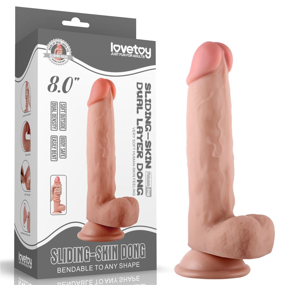 Фаллоимитатор "8 Sliding Skin"