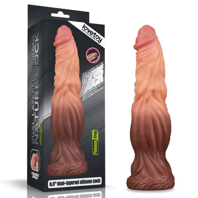 Член Оборотня "9.5 Silicone Nature Cock"