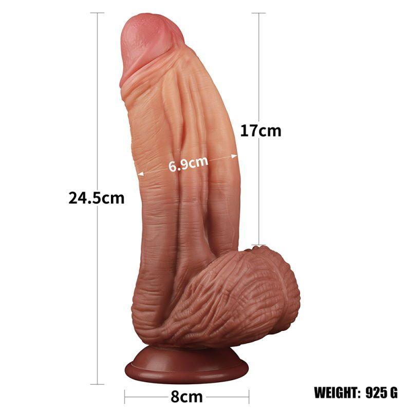 Член гиганта "10 Silicone Nature Cock"
