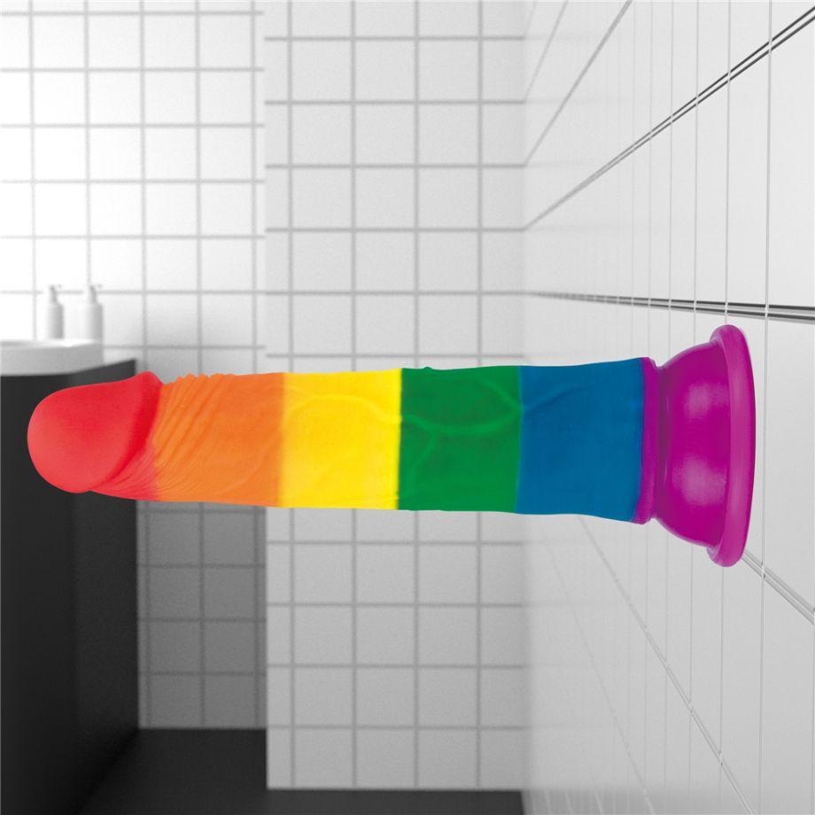 Радужный фаллоимитатор "7 Prider Dildo"