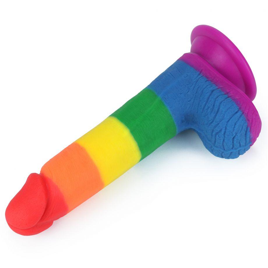 Радужный фаллоимитатор "7.5 Prider Dildo"