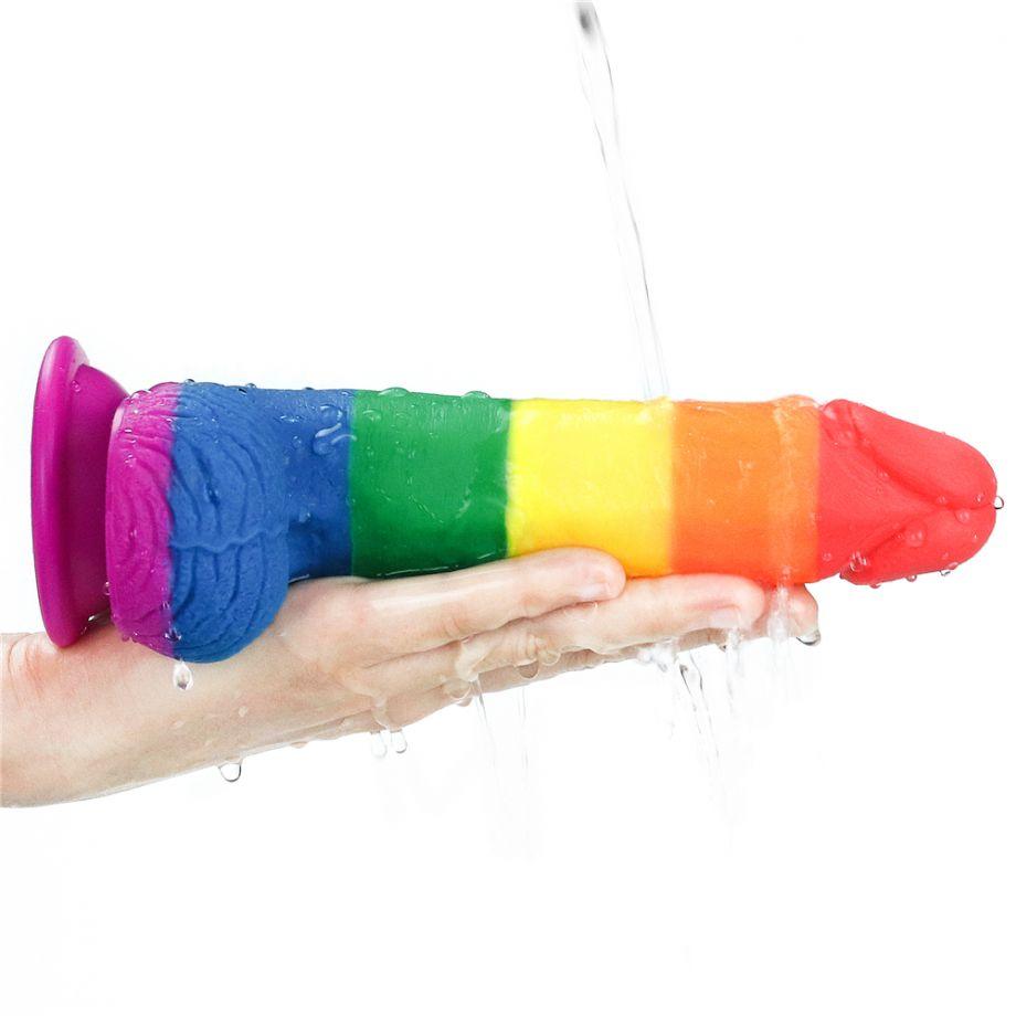 Радужный фаллоимитатор "7.5 Prider Dildo"