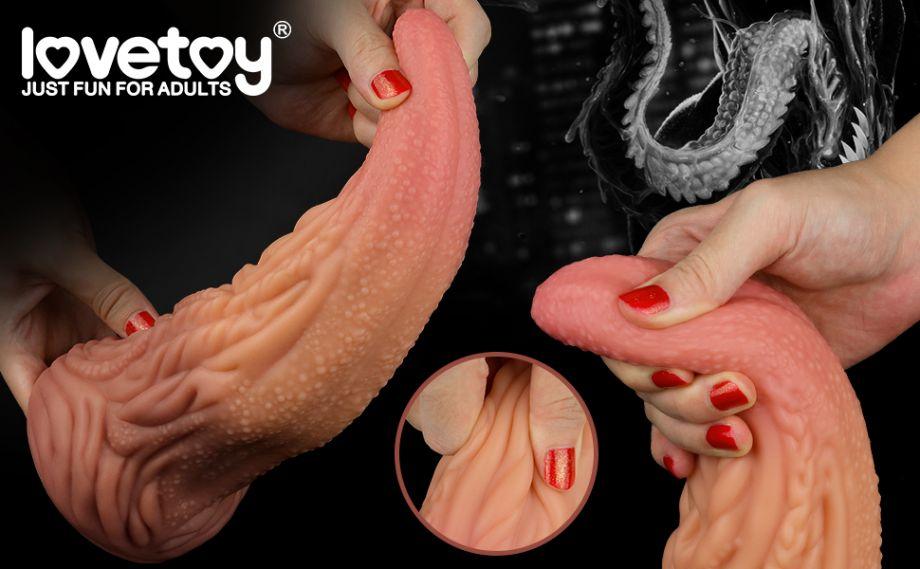 Инопланетный язычок-щупальце "Silicone Tongue"