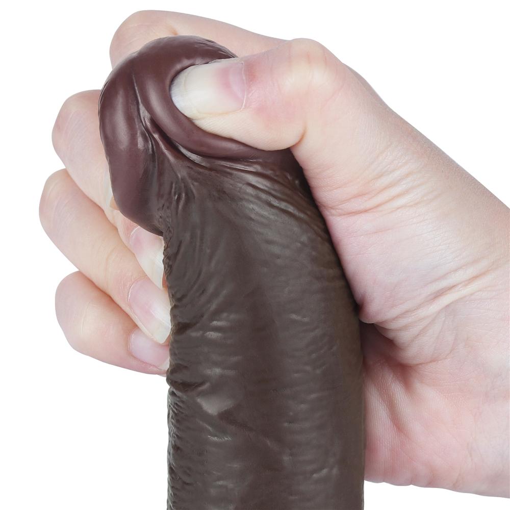 Реалистичный фаллоимитатор "Dual Layer Dong 3" на присоске