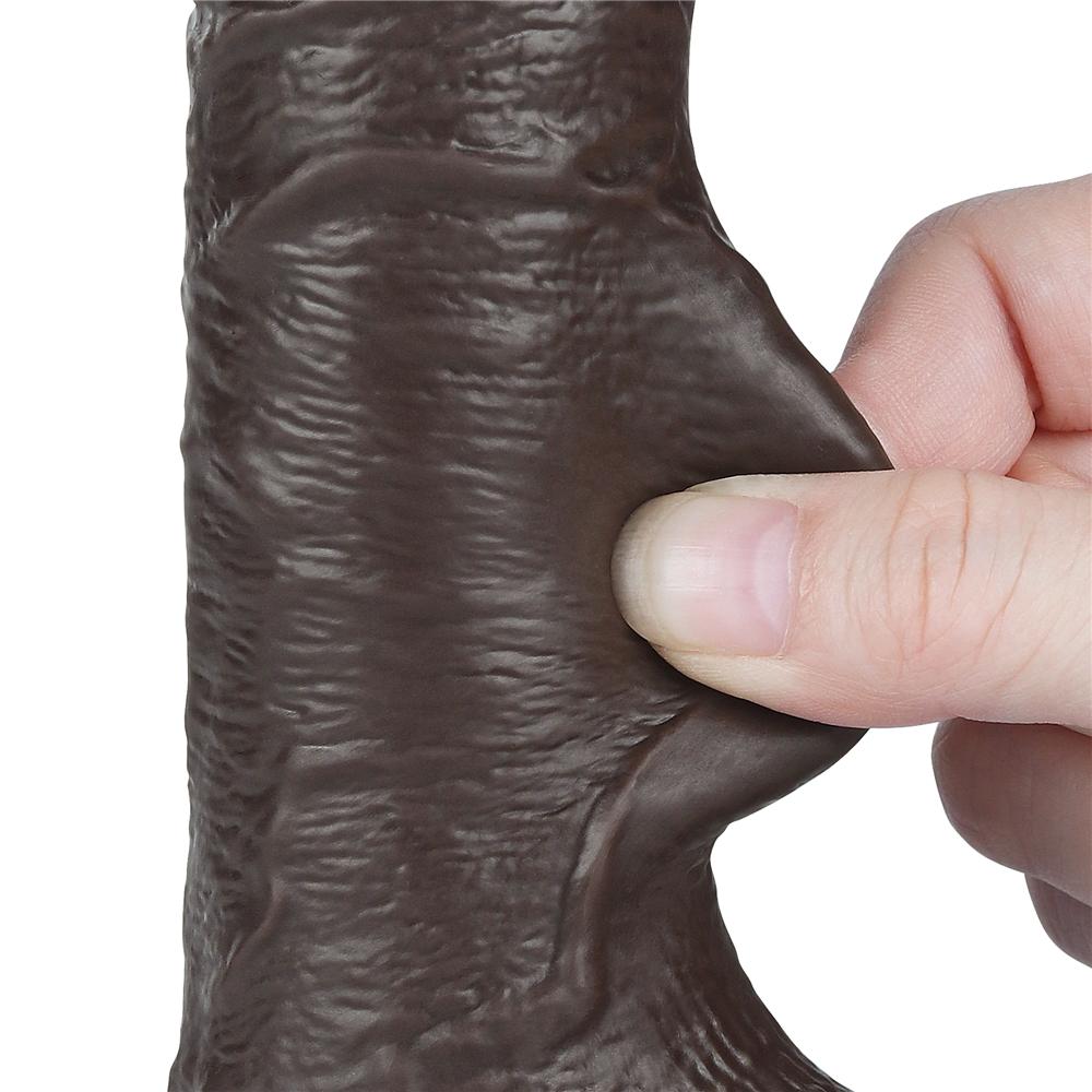 Реалистичный фаллоимитатор "Dual Layer Dong 3" на присоске