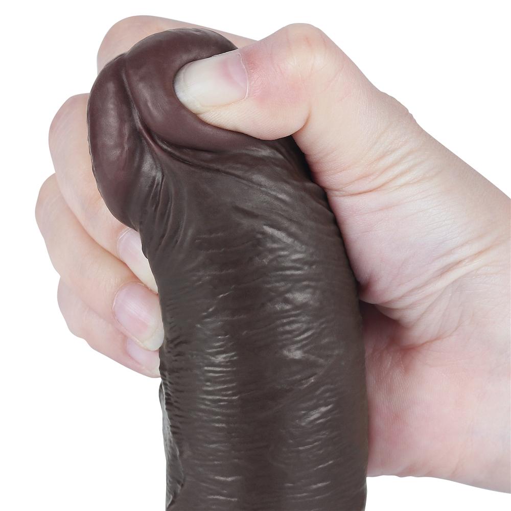 Реалистичный фаллоимитатор "Dual Layer Dong 5" на присоске
