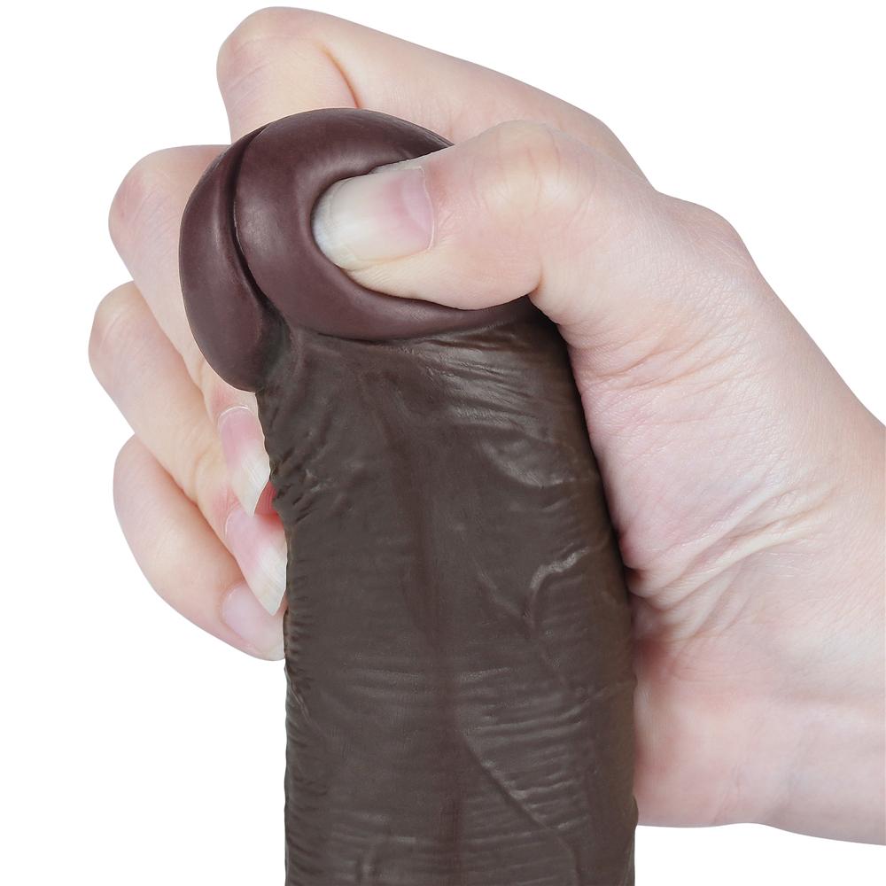 Фаллоимитатор "Dual Layer Dong 6" на присоске