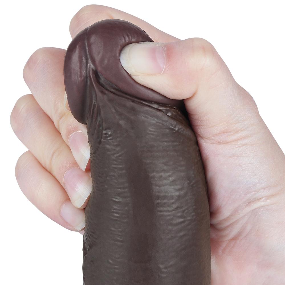 Фаллоимитатор "Dual Layer Dong 7" на присоске