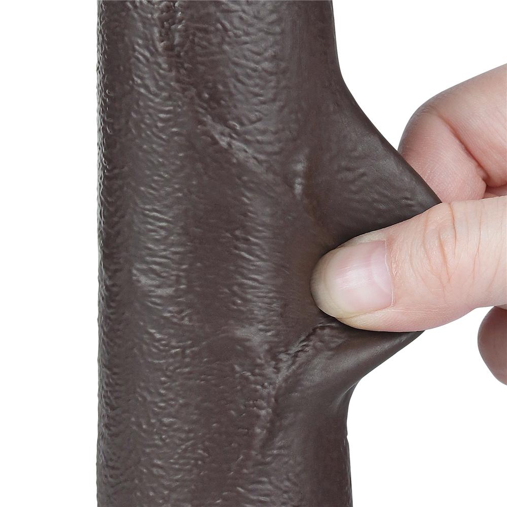 Фаллоимитатор "Dual Layer Dong 7" на присоске