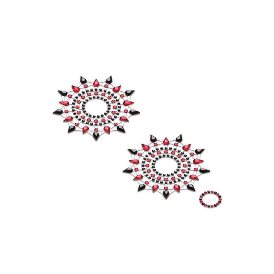 Пэстисы на соски Gloria Bodysticker - Set of 2 со стразами