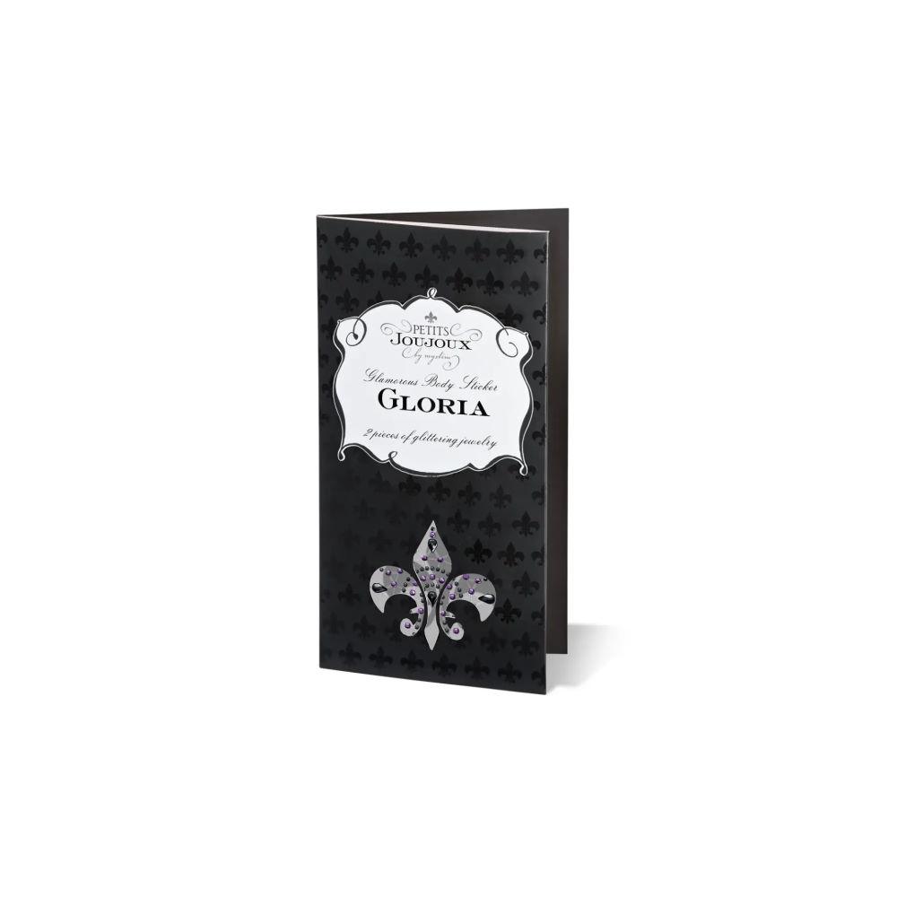 Пэстисы на соски Gloria Bodysticker - Set of 2 со стразами