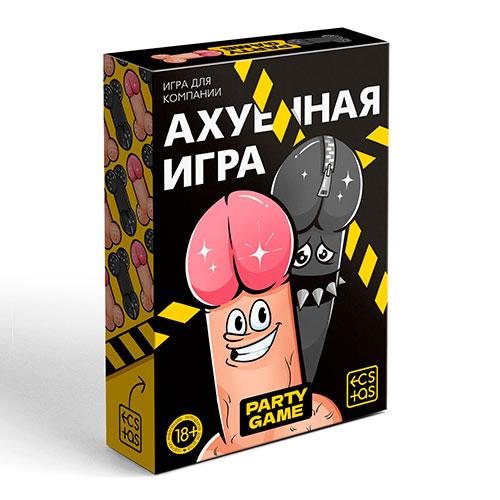 Игра для компаний «А*уенная игра», 50 карт, 100 вопросов, кубик, 18+