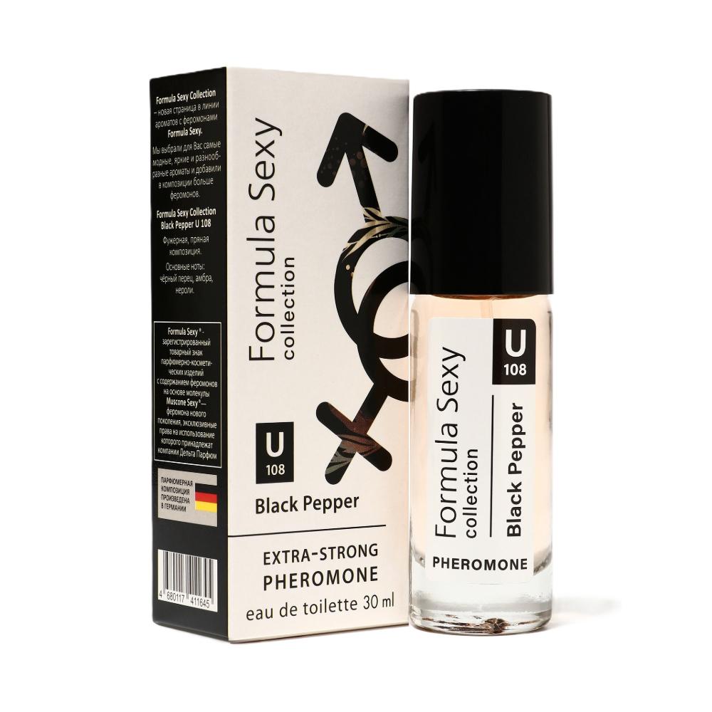 Парфюмерная вода с феромонами для женщин "Formula Sexy Collection Black Pepper"