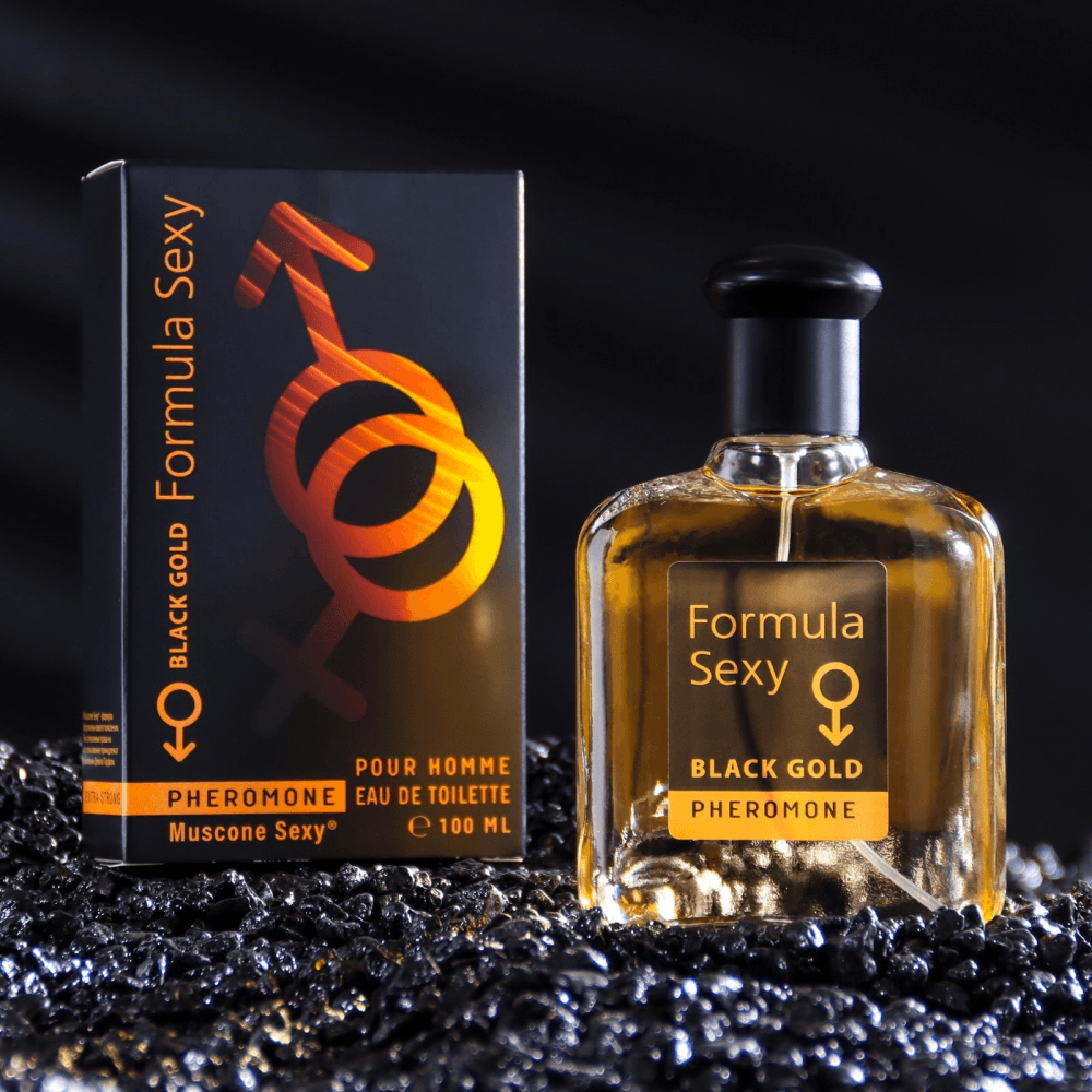 Парфюмерная вода с феромонами для мужчин "Formula Sexy Black Gold, по мотивам 1 Million (P.Rabanne)"