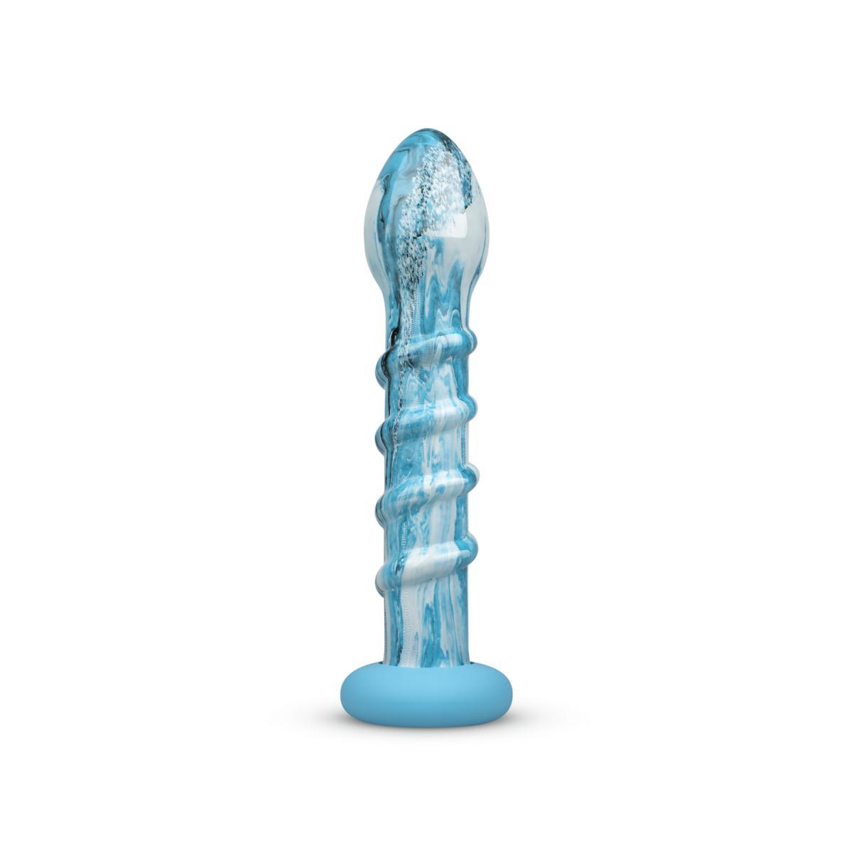 Стекло фаллос Ocean Wave Glass Dildo