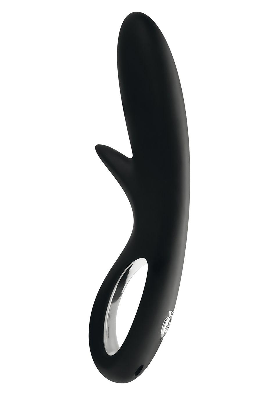 Элитный фаллоимитатор для электростимуляции Tingly Timmy E-stim Dildo Black