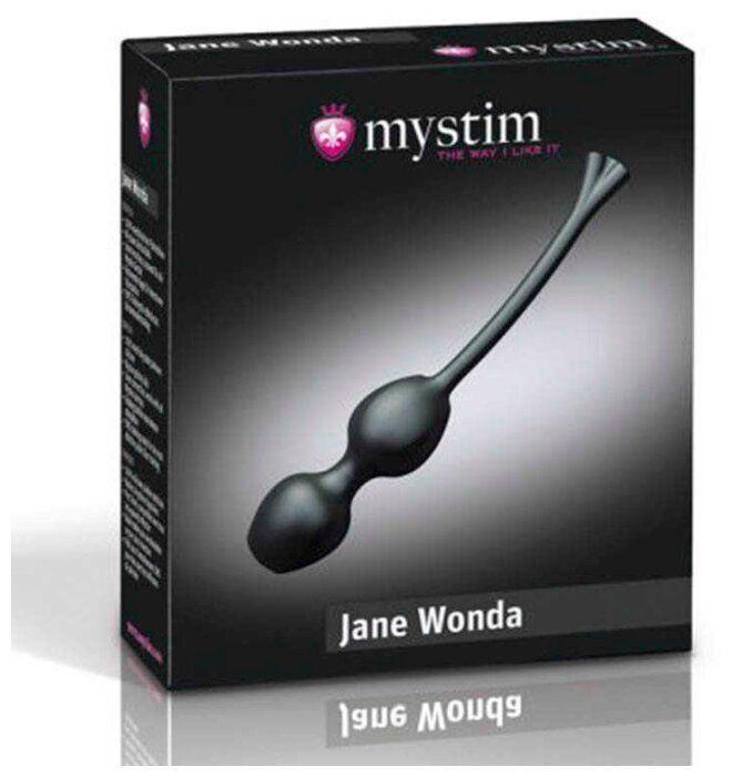 MyStim Jane Wonda Вагинальные Шарики с электростимуляцией (Ист-к импульсов приобретается отдельно)