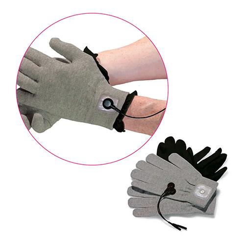 Электростимулирующие перчатки для массажа Mystim Magic Gloves (Ист-к импульсов приобретается отдельно)
