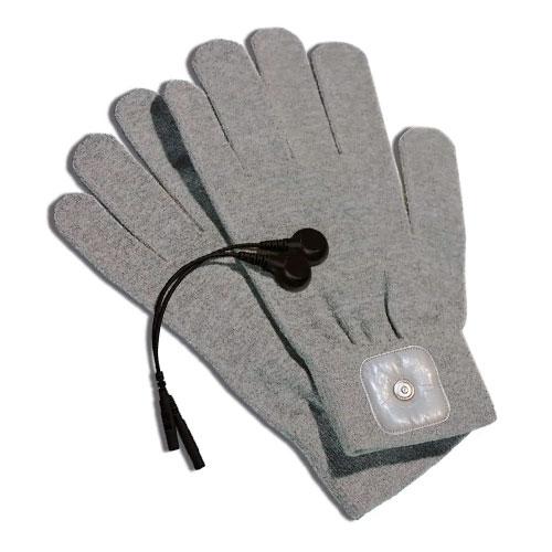 Электростимулирующие перчатки для массажа Mystim Magic Gloves (Ист-к импульсов приобретается отдельно)