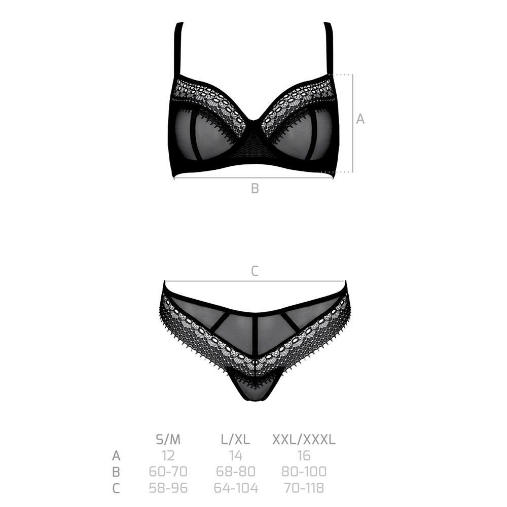 Комплект нижнего белья Casmir DENERYS BIKINI black