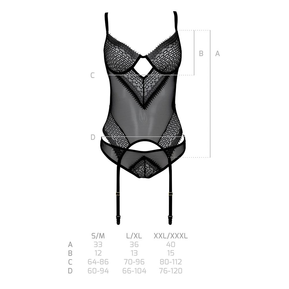 Корсет женский Casmir DENERYS CORSET black
