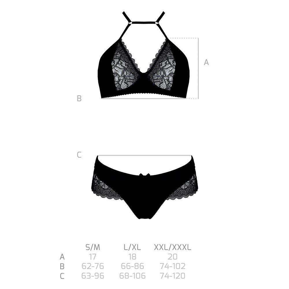 Комплект нижнего белья Casmir KITASANA BIKINI black