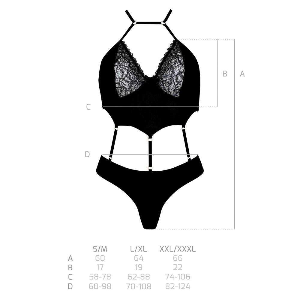 Боди женское Casmir KITASANA BODY black