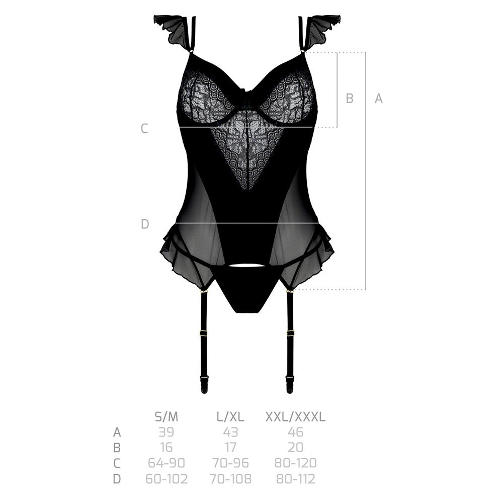 Корсет женский Casmir KITASANA CORSET black