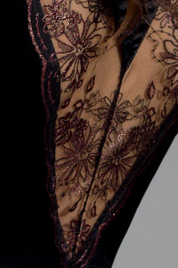 Пеньюар BRIDA PEIGNOIR black