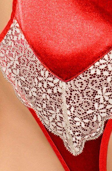 Боди TIA BODY red