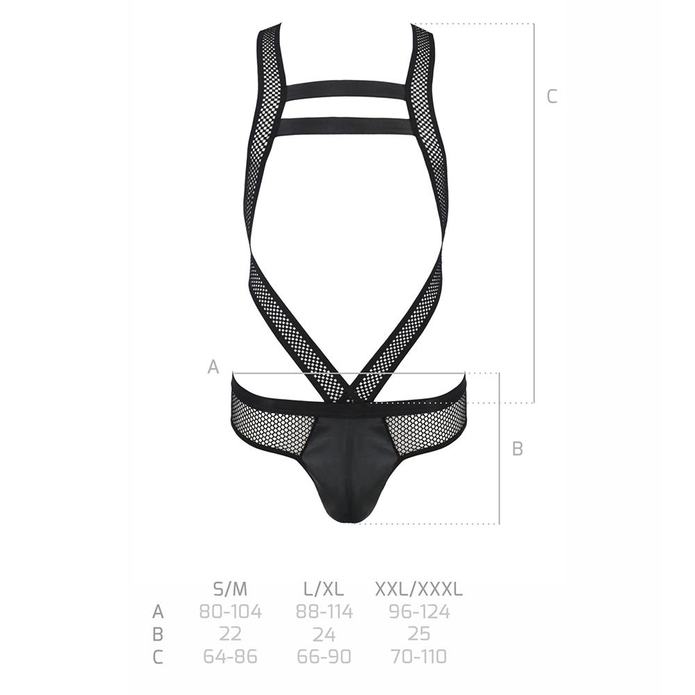 Мужское боди Passion 045 BODY VICTOR black