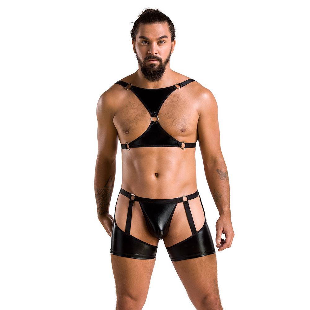 Комплект нижнего белья Passion 047 SET ARON black