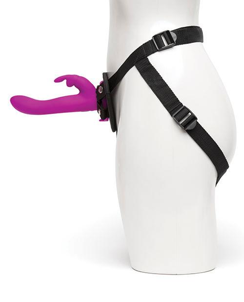 Страпон женский Rechargeable Vibrating Strap On Harness Set