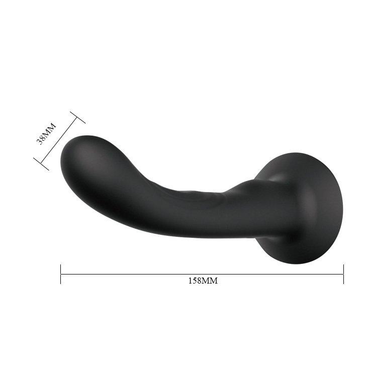 Страпон "Curvy dildo 6.2"