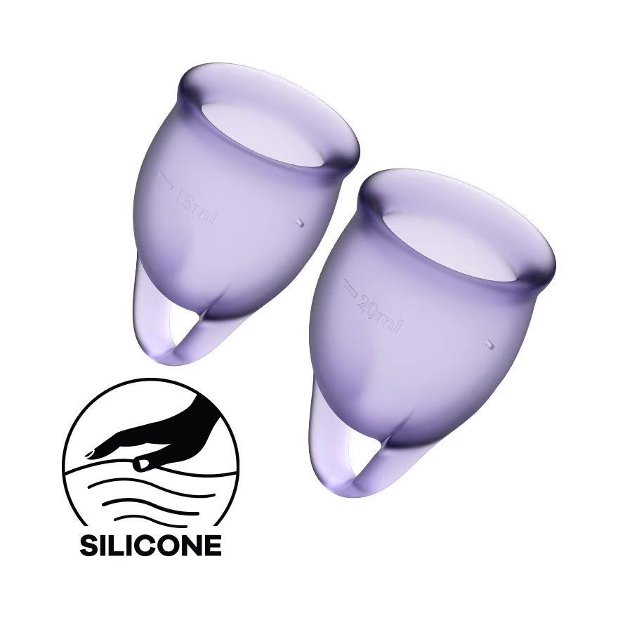 Менструальные чаши Satisfyer Feel confident Menstrual Cup