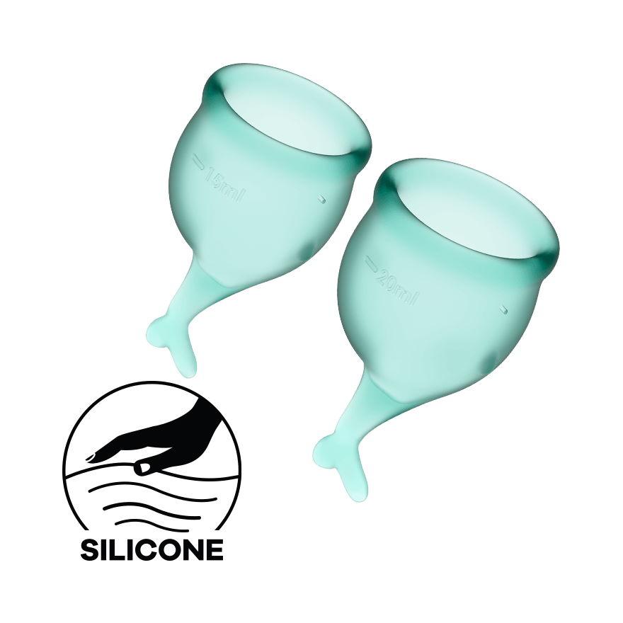 Менструальные чаши Satisfyer Feel Secure Menstrual Cup