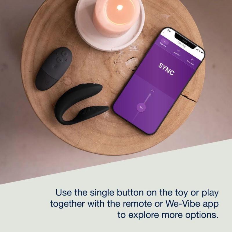 Набор для пар WOW Double the Fun: вибратор для пар We-Vibe Sync 2 + мастурбатор Arcwave Voy