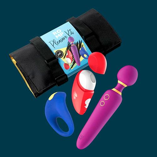 Набор вакуумно и вибро массажеров ROMP Pleasure Kit