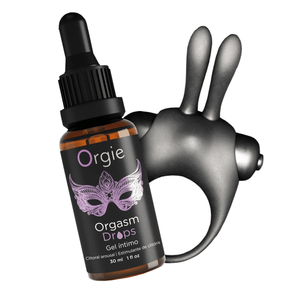 Стимулятор клитора и эрекционное кольцо с вибрацией "ORGASMIC BUNNY", Orgie