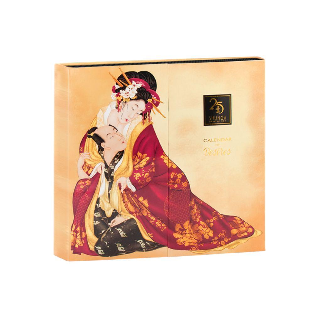 Адвент-календарь "CALENDAR OF DESIRES с вибростимулятором", Shunga