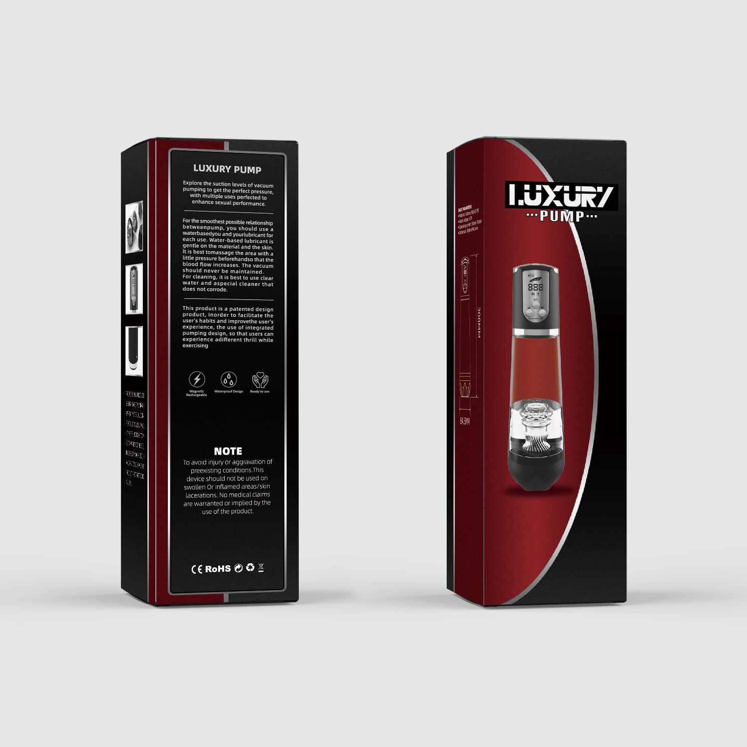 Автоматическая вакуумная помпа-мастурбатор "Luxury Pump",CANWIN