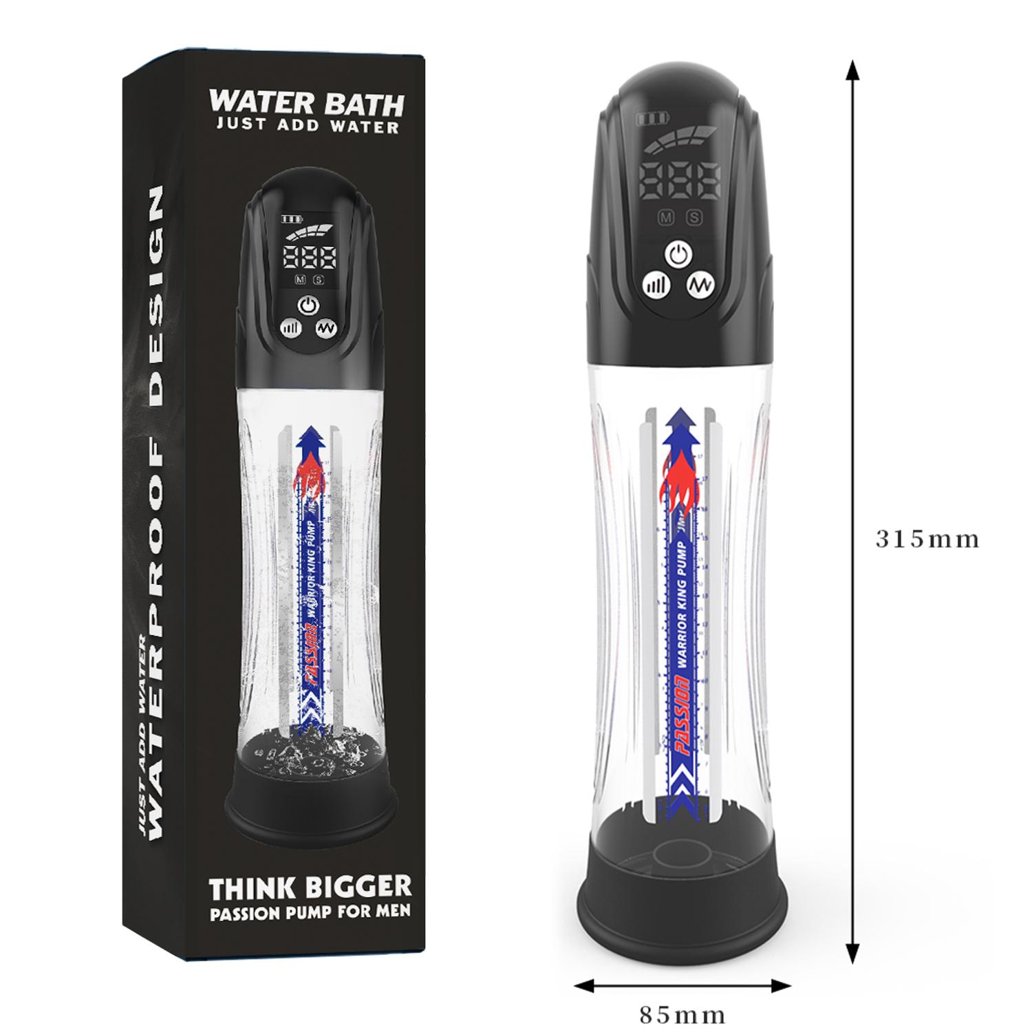 Автоматическая гидропомпа с режимом мастурбации "WATER BATH PUMP", CANWIN