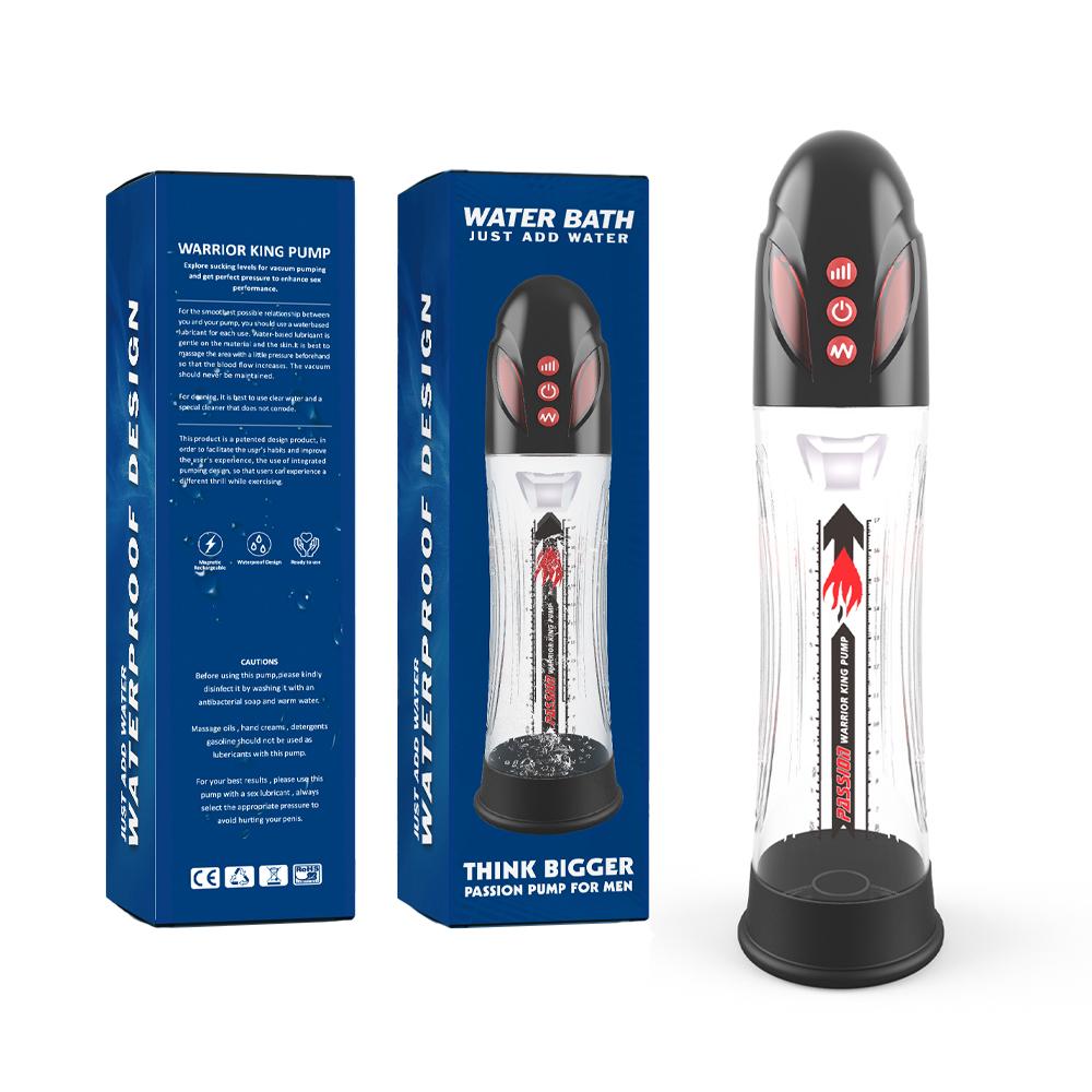 Автоматическая гидропомпа с режимом мастурбации "WARRIOR KING PUMP", CANWIN