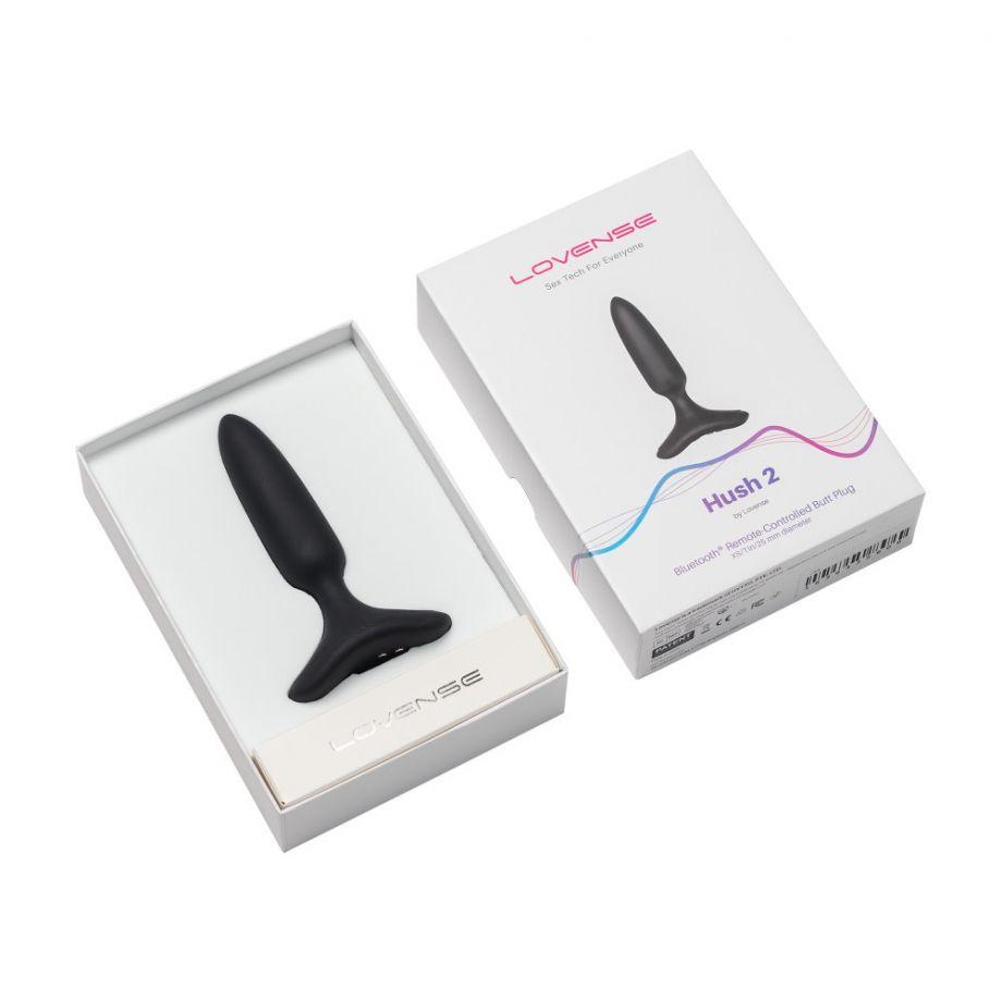 Анальная вибровтулка Lovense Hush 2 XS