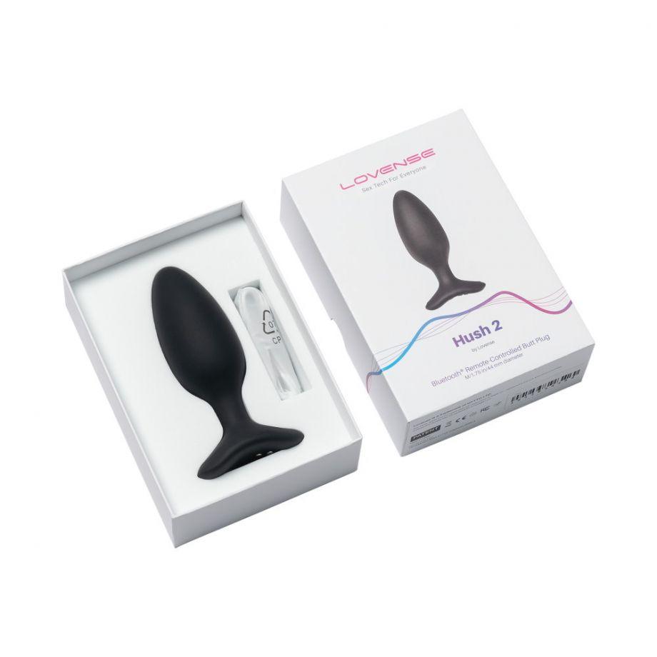 Анальная вибровтулка Lovense Hush 2 M
