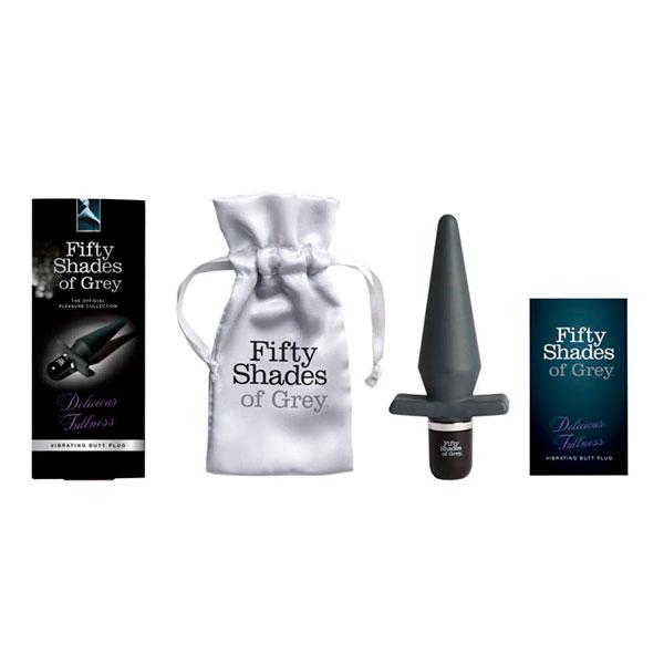 Анальная втулка Fullness Vibrating Butt Plug с вибрацией