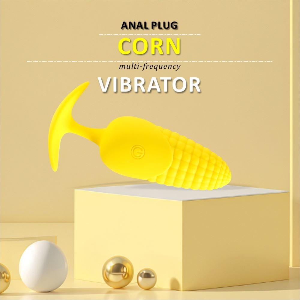 Анальная втулка "Corn" с ПДУ