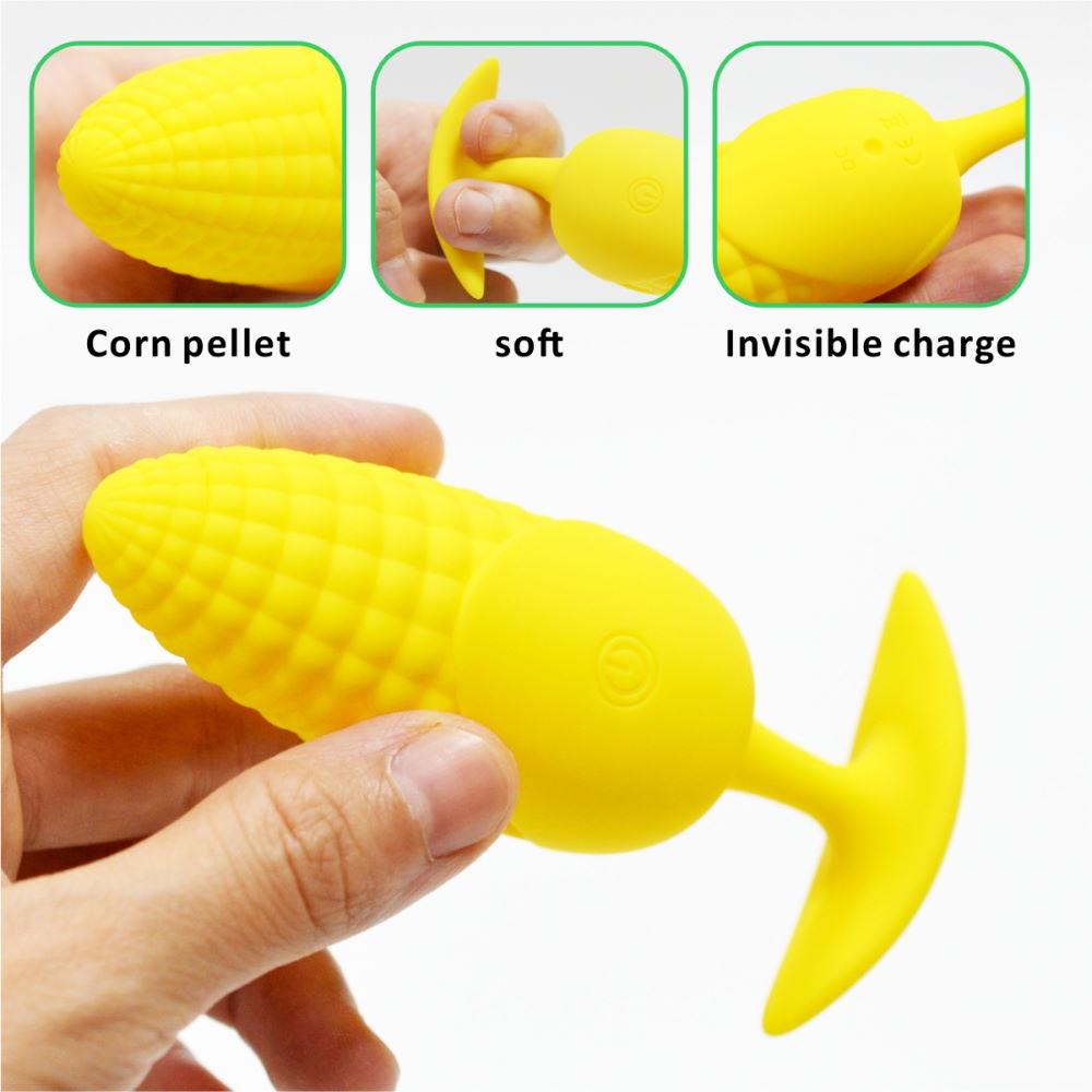 Анальная втулка "Corn" с ПДУ