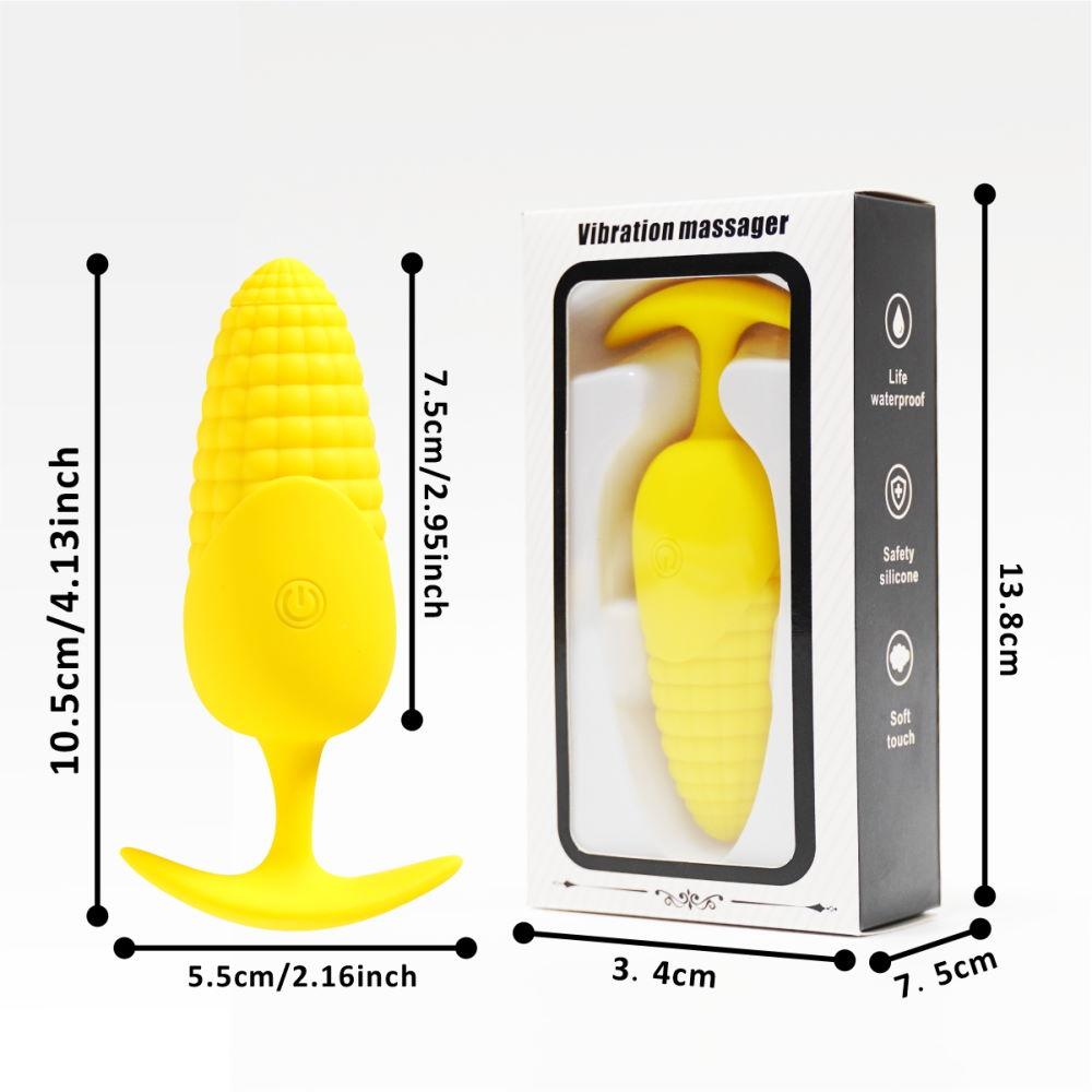 Анальная втулка "Corn" с ПДУ