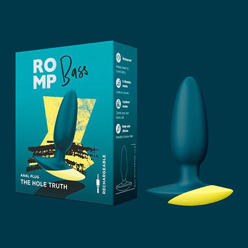 Анальная втулка Romp Bass с вибрацией